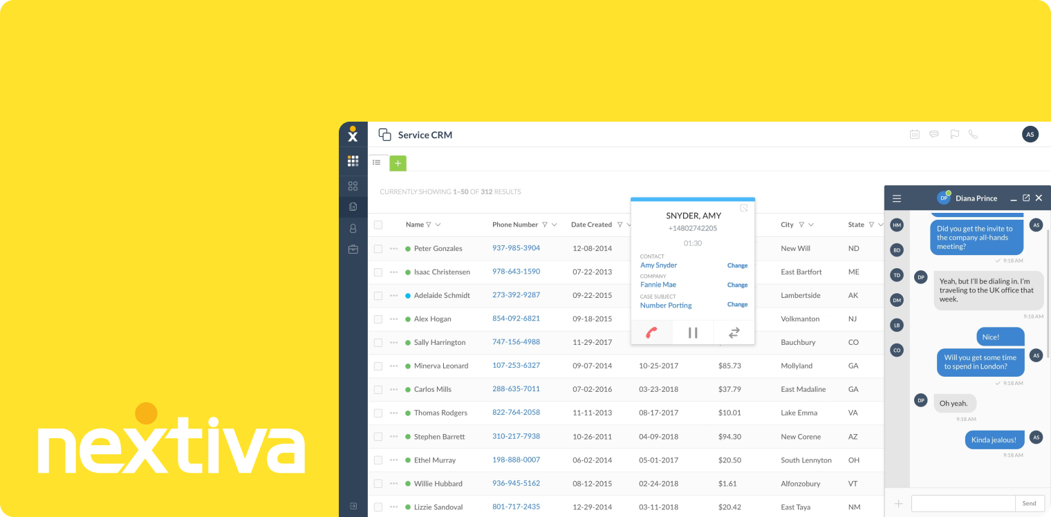 Nextiva and Salesforce Integration Preview
