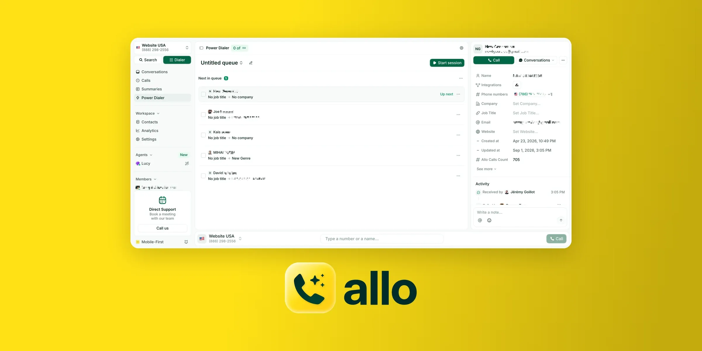 Allo screenshot