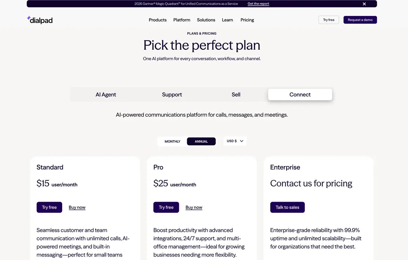 Dialpad pricing