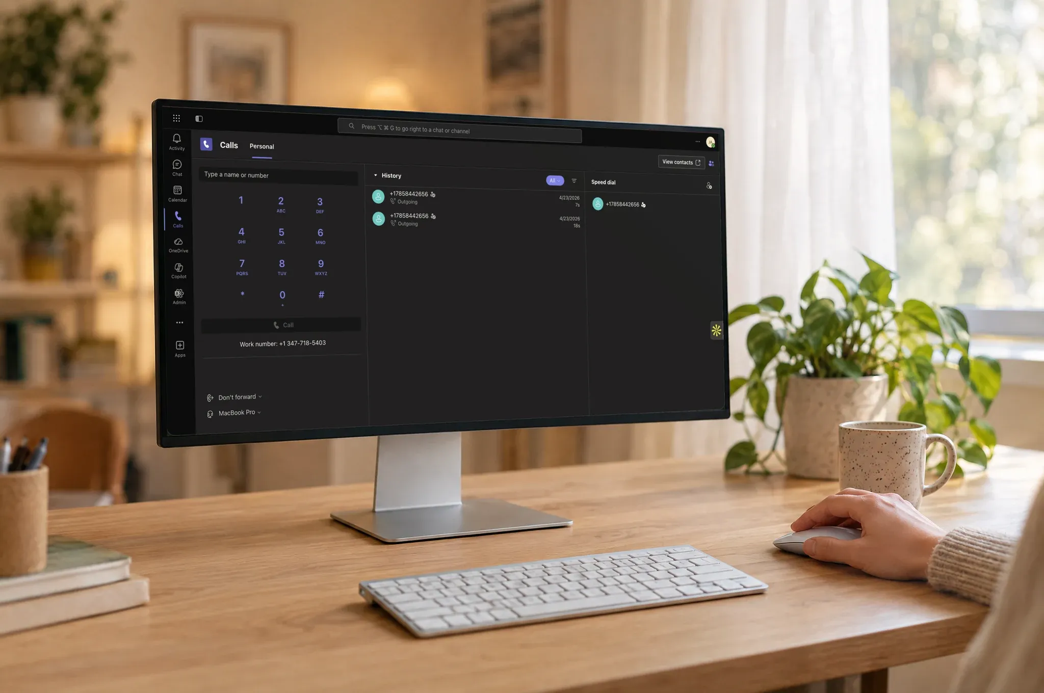Screenshot of Microsoft Teams